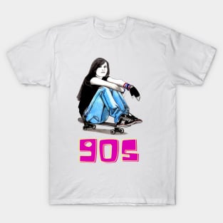 mid90s - skate - comedy T-Shirt